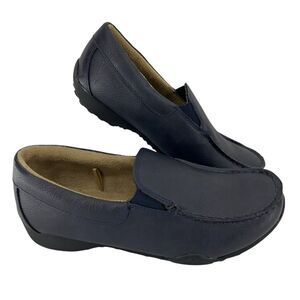 The Children's Place Boys Slip-On Dress Loafers Blue Size 4 Formal Shoes NWOT